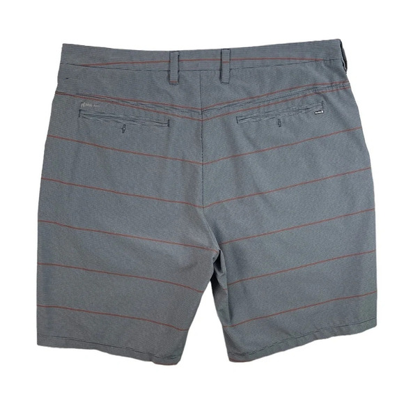 SH235 Mens Hurley Surfing Brand Striped Phantom Hybrid Shorts 38 - Picture 4 of 5